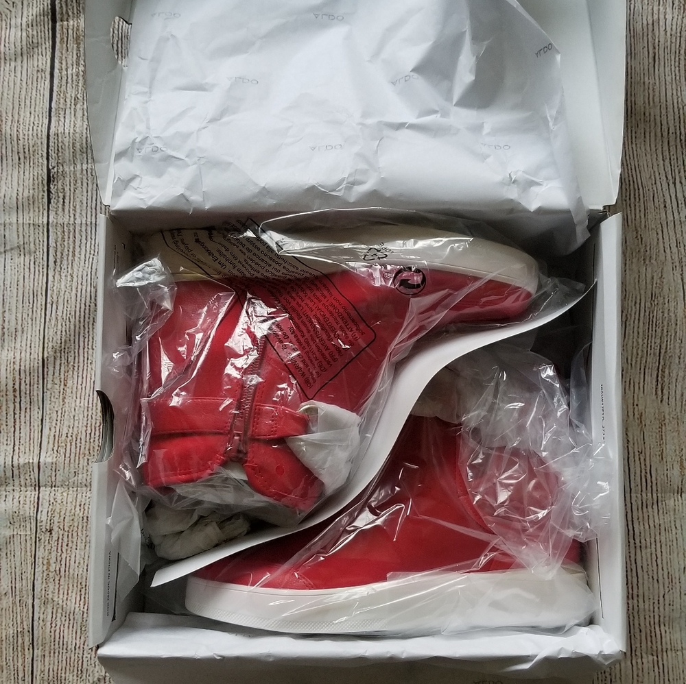 Aldo wedge sneakers